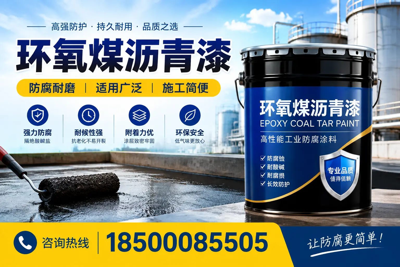 如何确保环氧煤沥青漆施工质量？合肥用户的质量控制